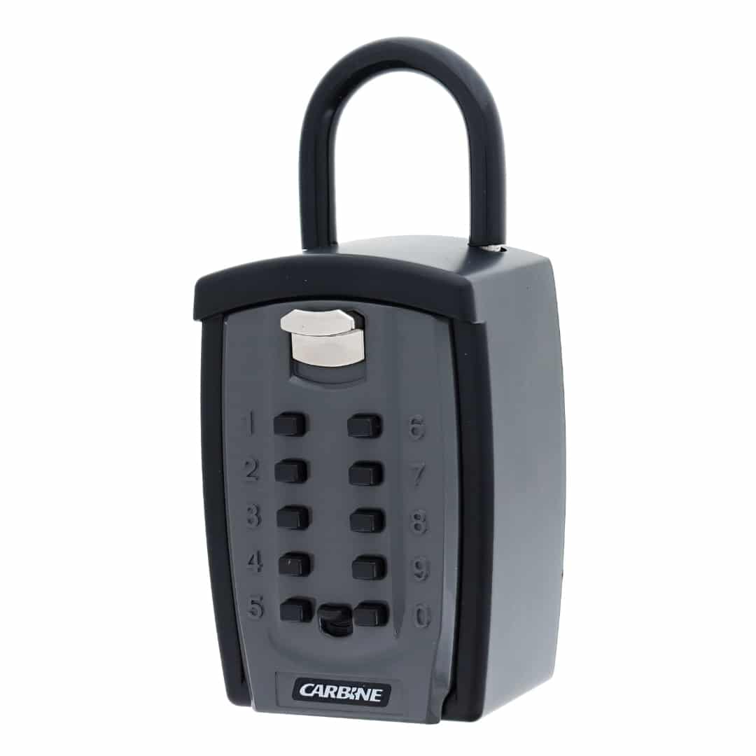 Carbine Key Safe Large Shackle Button Combo - 10-Digit Portable Lock Box (CKS-SH-BUT-L) - Image 1