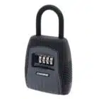 CKS-SH-DI-S, carbine key safe shackle dial combo, Carbine key safe shackle dial combo in gunmetal finish