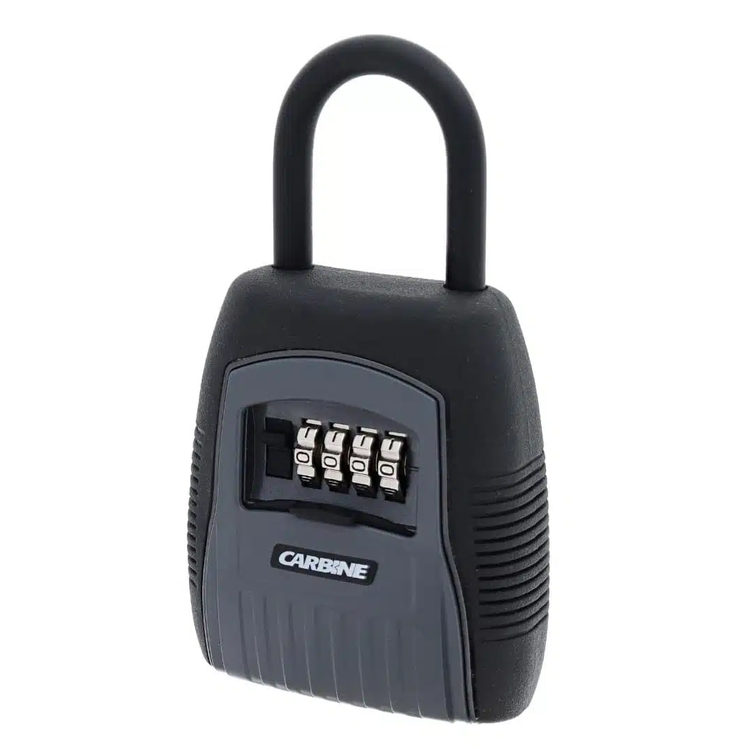 CKS-SH-DI-S, carbine key safe shackle dial combo, Carbine key safe shackle dial combo in gunmetal finish