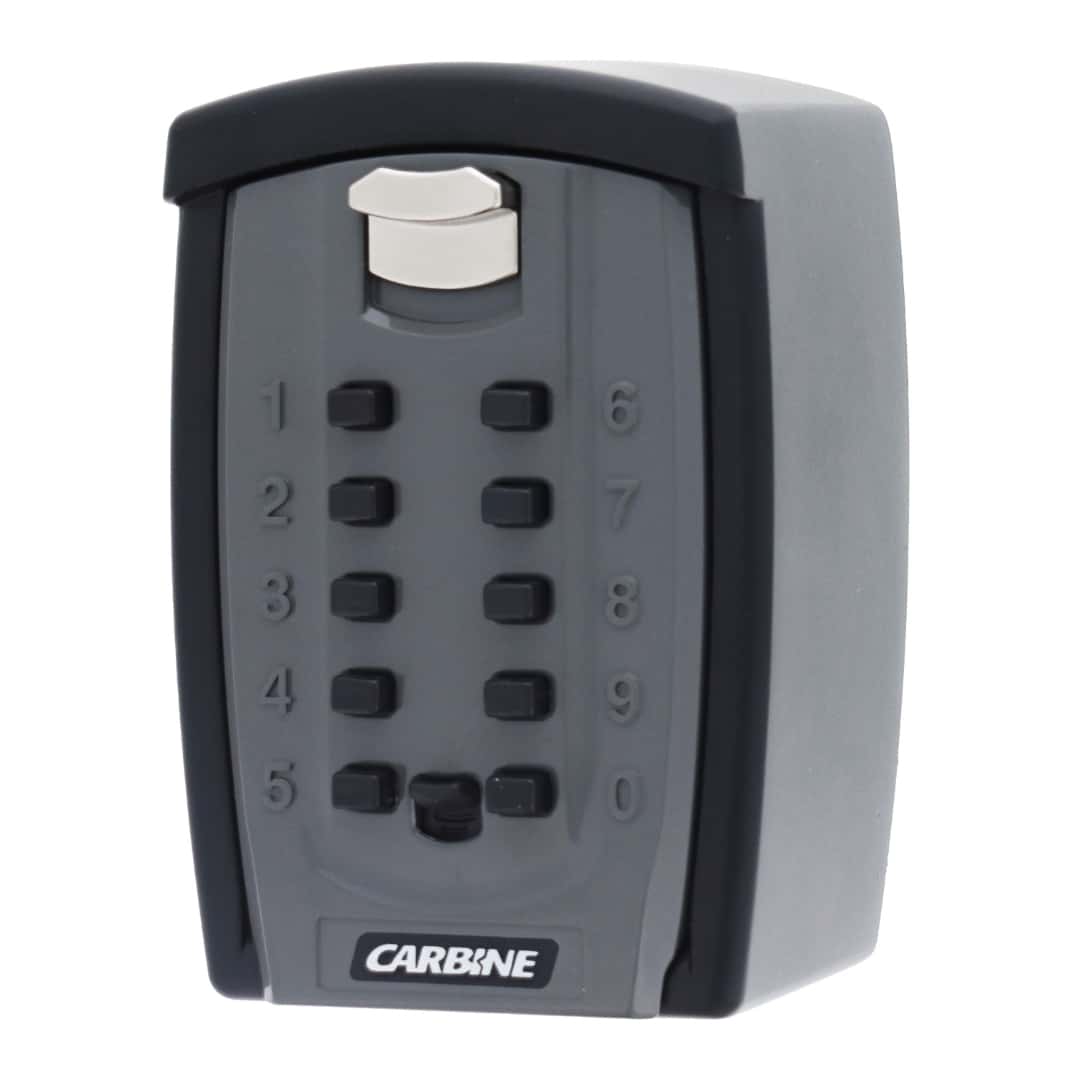 cks-w-but-l, Carbine key safe large button combo in gunmetal finish