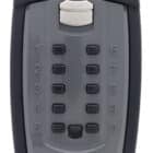 cks-w-but-l, Carbine key safe large button combo in gunmetal finish, carbine key safe large button combo