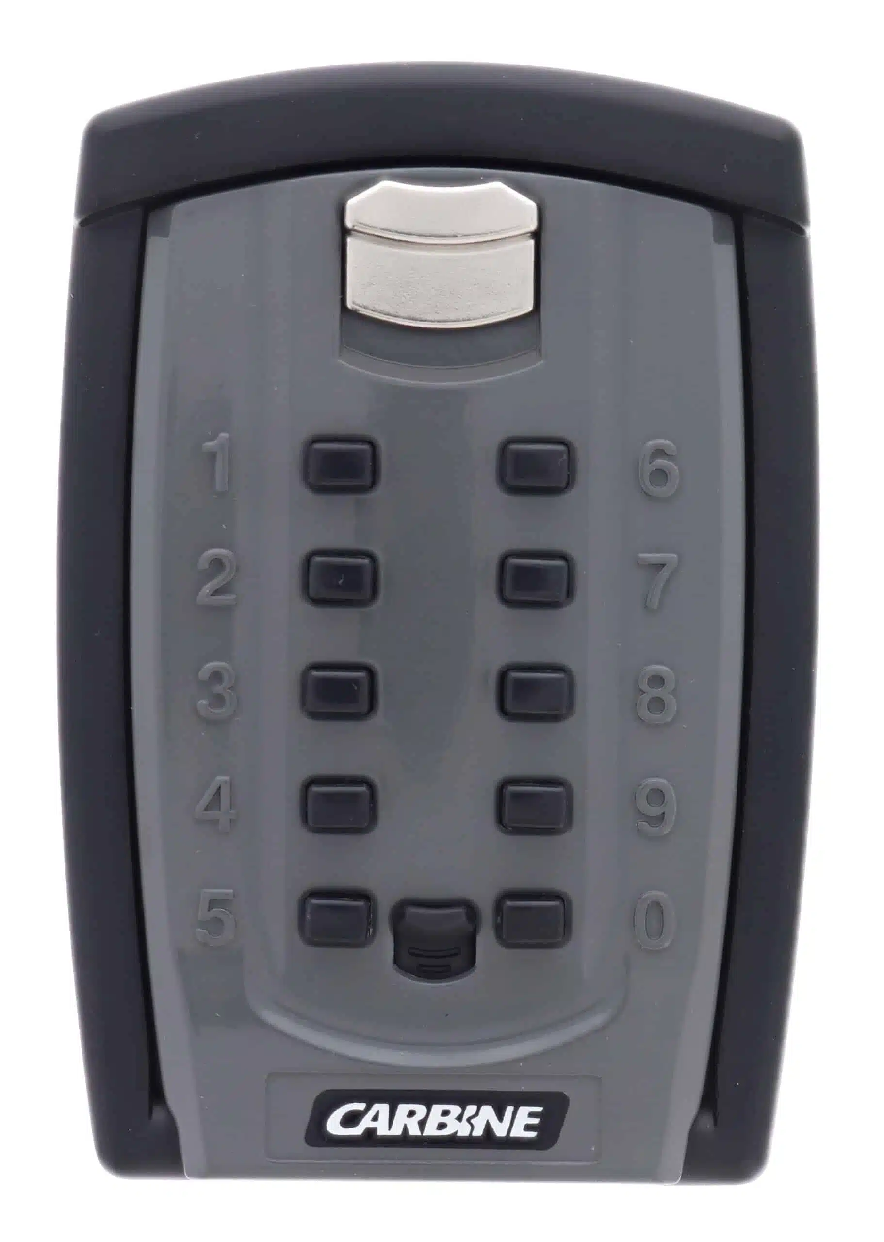 cks-w-but-l, Carbine key safe large button combo in gunmetal finish, carbine key safe large button combo