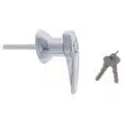 carbine pin tumbler tl handles, carbine t and l handles, carbine t handle, carbine l handle, ute canopy t handle, 530 cylinder t handle, rear fix t handle australia