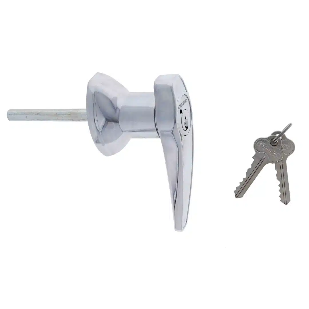 carbine pin tumbler tl handles, carbine t and l handles, carbine t handle, carbine l handle, ute canopy t handle, 530 cylinder t handle, rear fix t handle australia