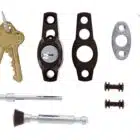 Carbine CMB Multi Bolt Window Lock Brown - C4 Keyed Alike (CMB-BR-C4) - Thumbnail Image 4