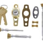 Carbine CMB Multi Bolt Window Lock Polished Brass - C4 Keyed (CMB-PB-C4) - Thumbnail Image 2