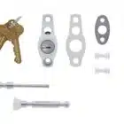 Carbine CMB Multi Bolt Window Lock White - C4 Keyed Alike (CMB-WH-C4) - Thumbnail Image 2