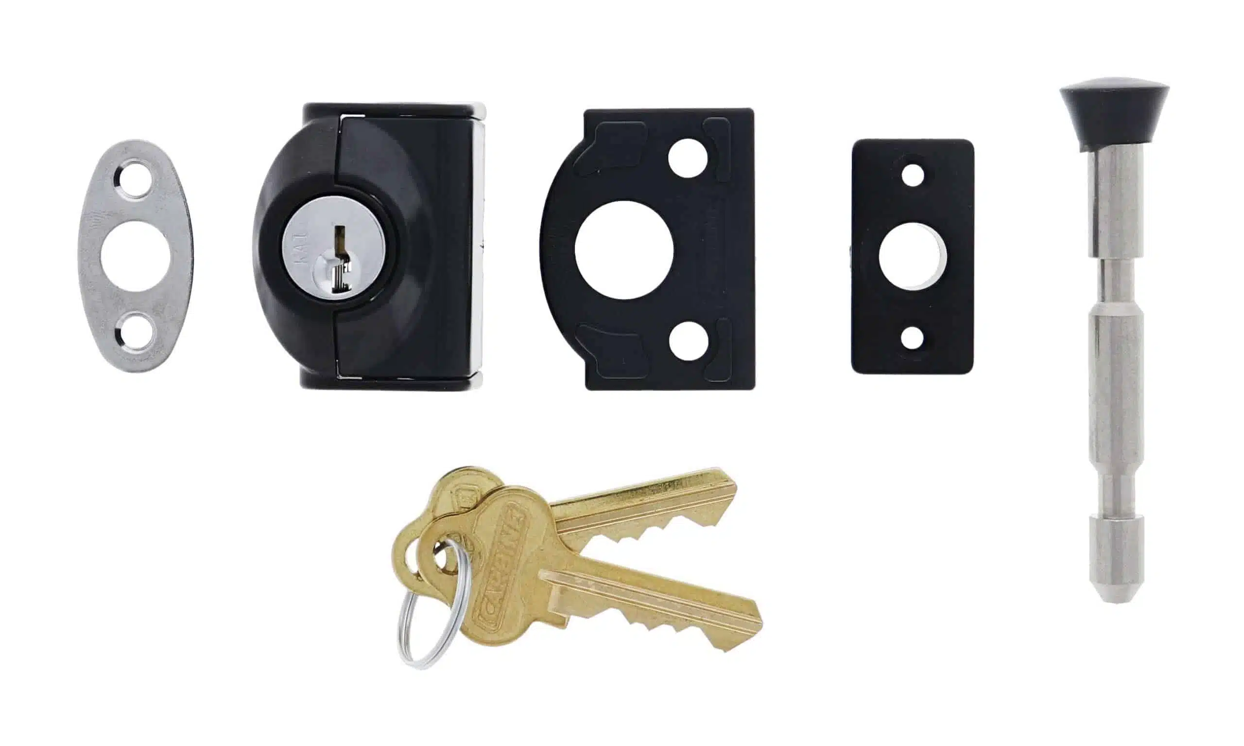 Carbine CMP Mini Multi Bolt Window Lock Black - C4 Keyed (CMP-BL-C4) - Image 2