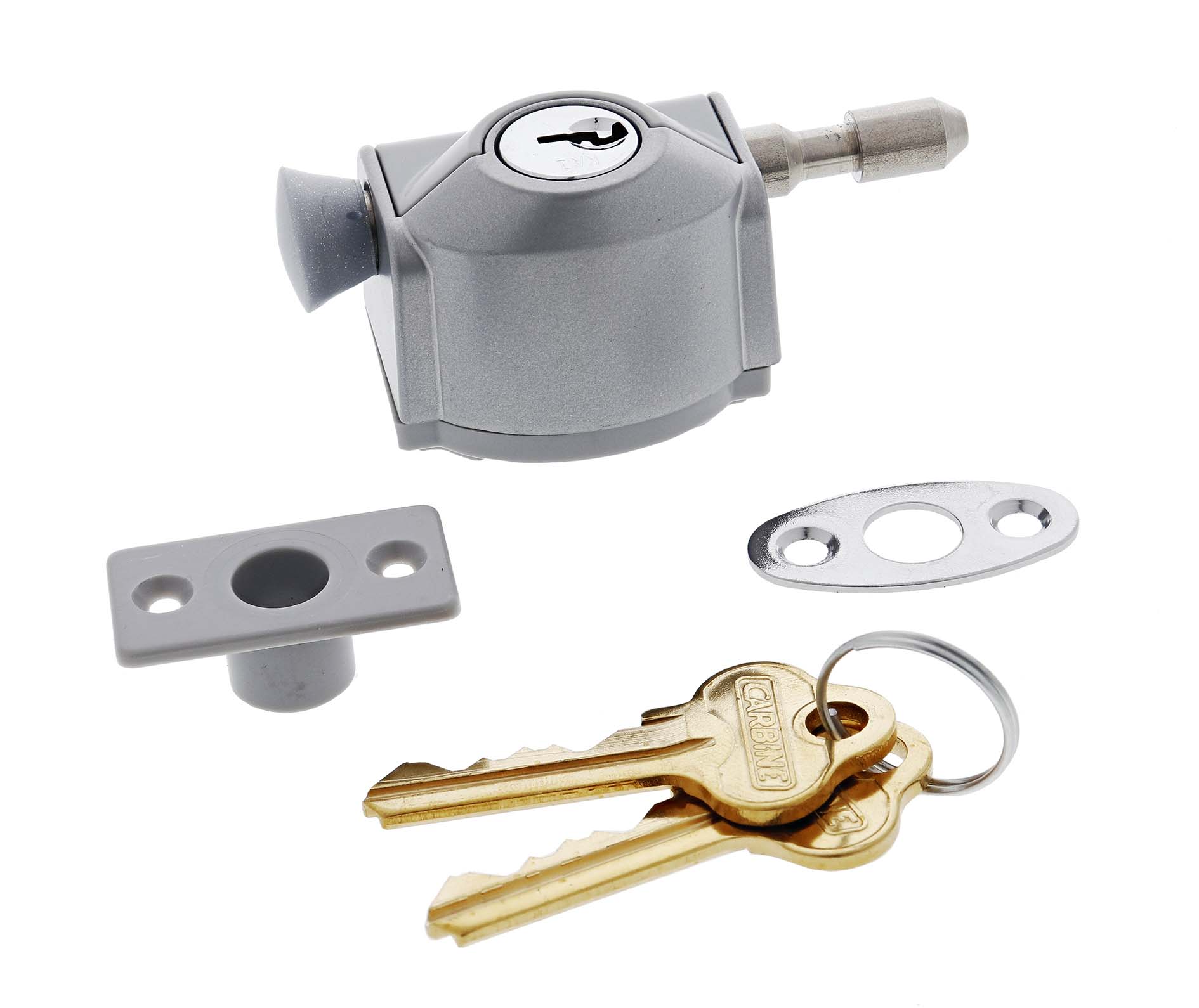 Carbine CMP Mini Multi Bolt Window Lock Silver - C4 Keyed (CMP-SI-C4) - Image 3