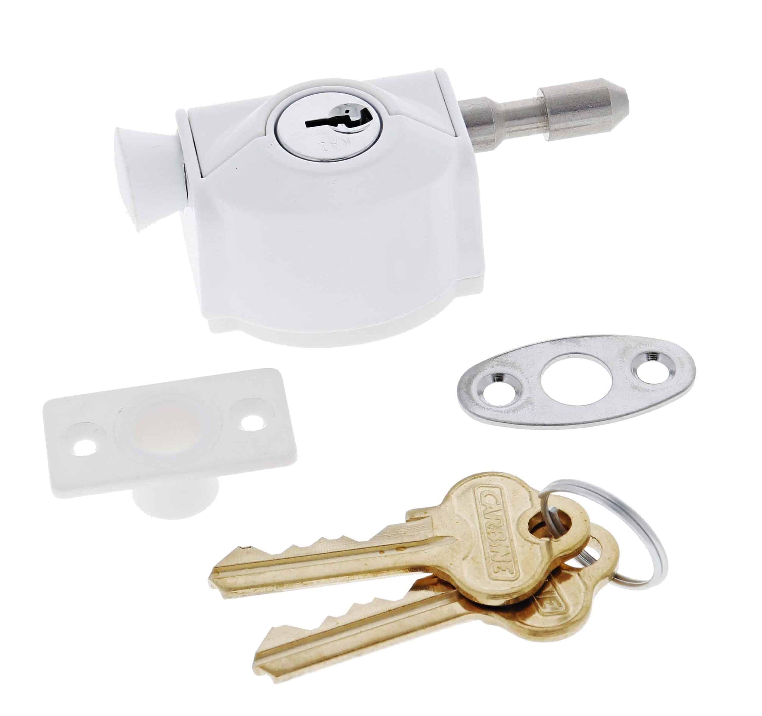 Carbine CMP Mini Multi Bolt Window Lock White - C4 Keyed (CMP-WH-C4) - Image 3