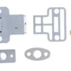 Carbine CMPL Mini Push Bolt Window Lock Silver - C4 Keyed (CMPL-SI-C4) - Thumbnail Image 2