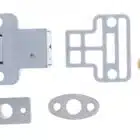 Carbine CMPL Mini Push Bolt Window Lock Silver - C4 Keyed (CMPL-SI-C4) - Thumbnail Image 2