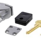 Carbine CMVL Mini Vent Lock Silver - C4 Sliding Window Lock (CMVL-SI-C4) - Thumbnail Image 2