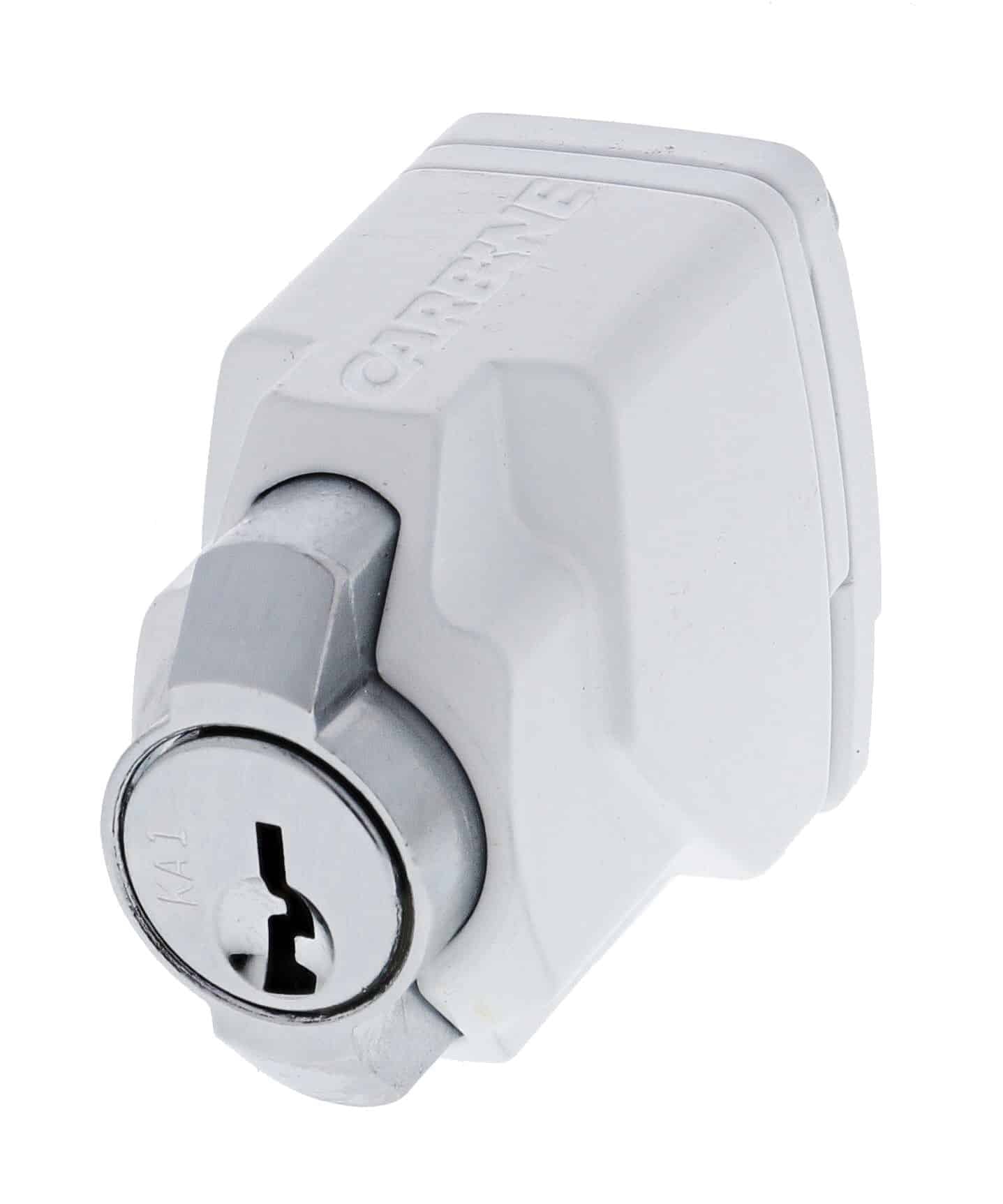 Carbine CMVL Mini Vent Lock White - C4 Sliding Window Lock (CMVL-WH-C4) - Image 1