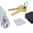 Carbine CMVL Mini Vent Lock White - C4 Sliding Window Lock (CMVL-WH-C4) - Thumbnail Image 2