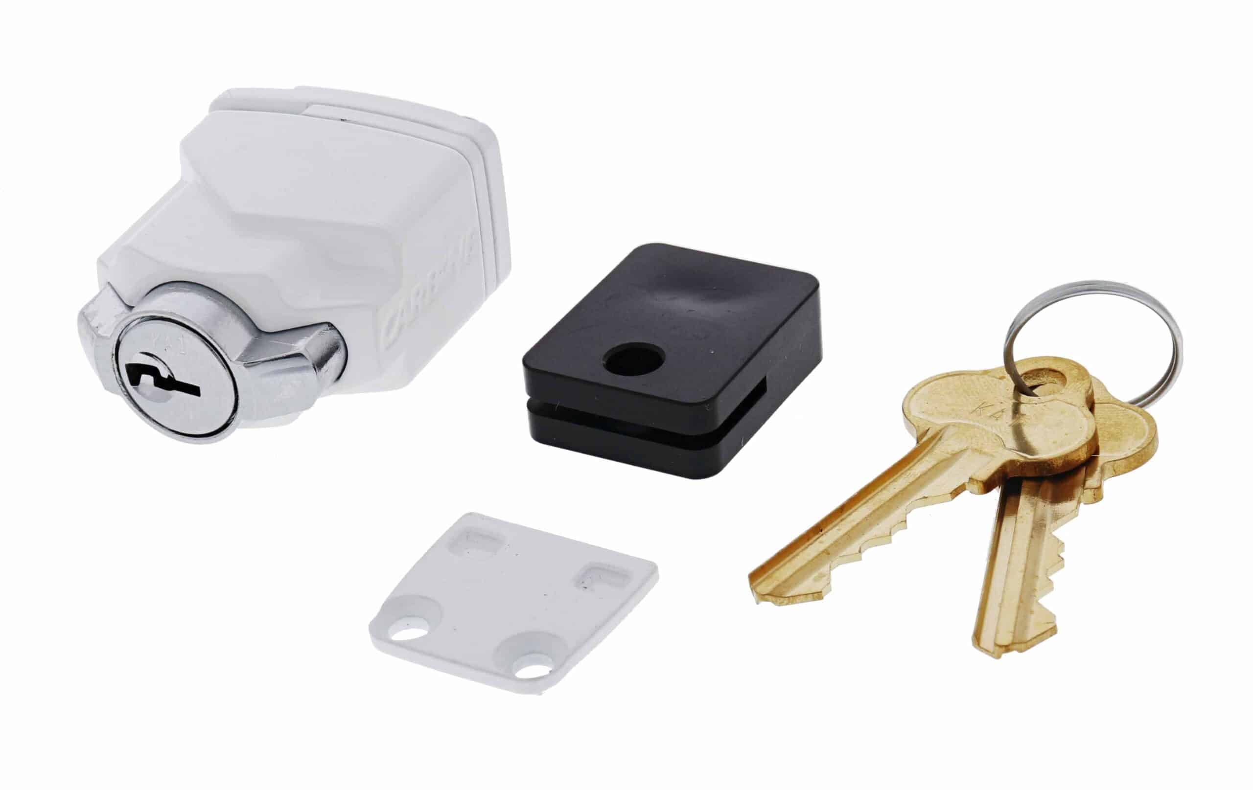Carbine CMVL Mini Vent Lock White - C4 Sliding Window Lock (CMVL-WH-C4) - Image 3