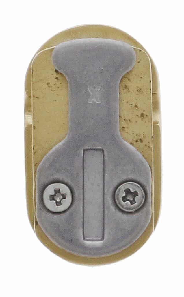Carbine Polished Brass Oval Cylinder - 6-Pin C4 Mortice Barrel X Cam (COV-PB6) - Image 2