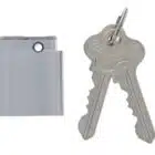 Carbine Satin Chrome Oval Cylinder - 6-Pin C4 Mortice Barrel X Cam (COV-SC6) - Thumbnail Image 3