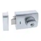 Carbine Alpha Double Cylinder Deadlatch Lever - Satin Chrome AS1428 Rim Lock (CRD-1L1-DBL-SC) - Thumbnail Image 3