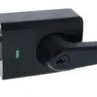 Carbine Alpha Double Cylinder Deadlatch Lever Matte Black - AS1428 Rim Lock (CRD-1L1-DBL-MB) - Thumbnail Image 3