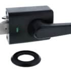 Carbine Alpha Single Cylinder Deadlatch Lever Matte Black - AS1428 Rim Lock (CRD-1L1-SGL-MB) - Thumbnail Image 4