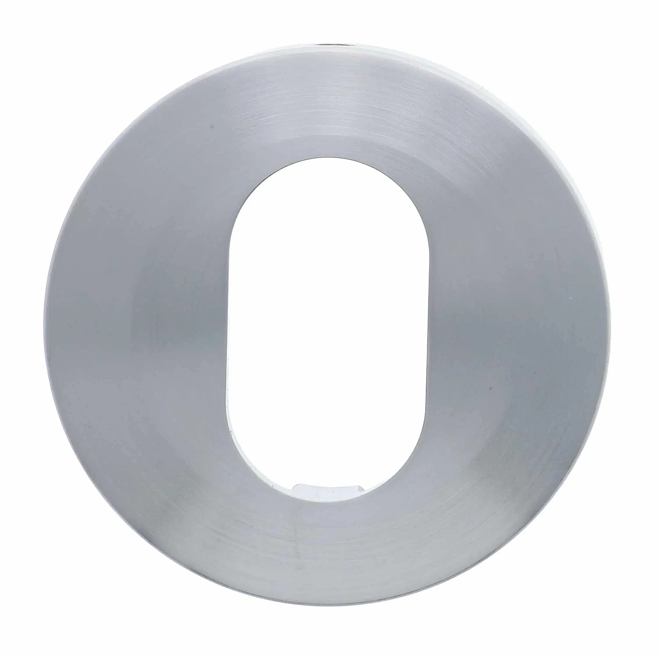 Carbine Crisi Oval Escutcheon - Round Rose 570 Mortice Cylinder Plate (CRF136) - Image 1