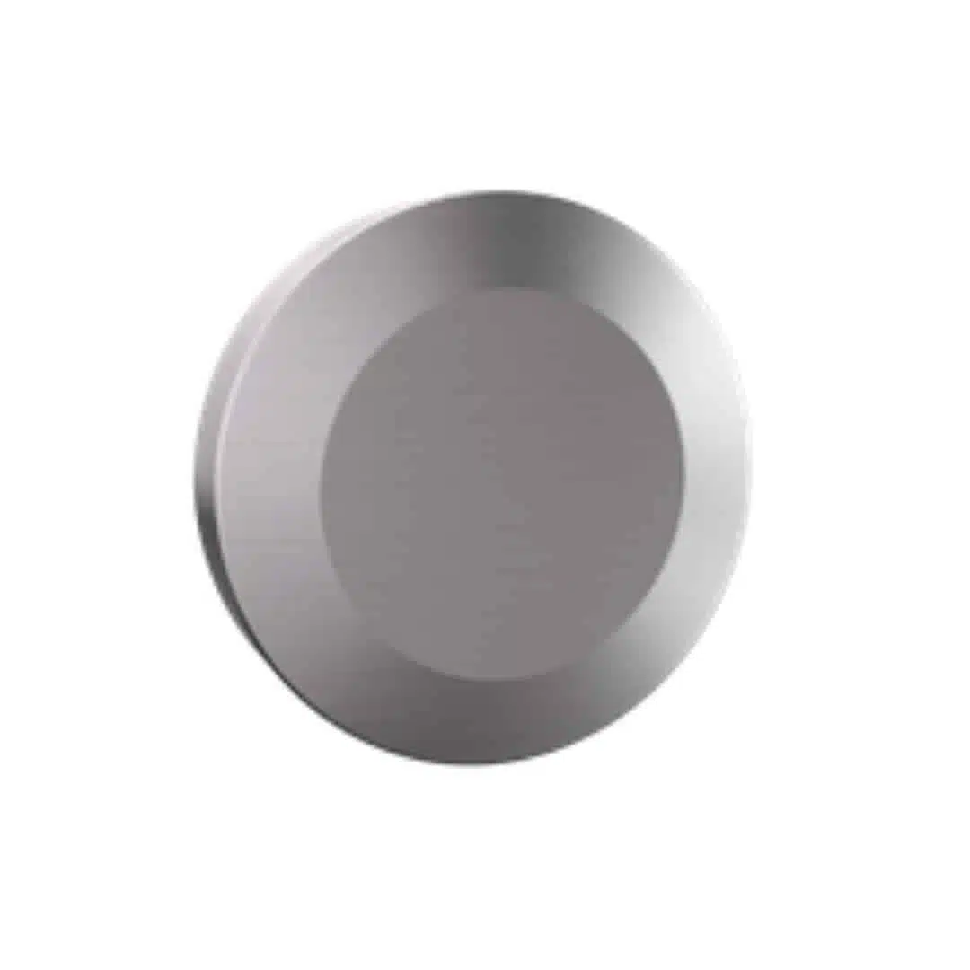 Carbine Crisi Plain Escutcheon - Round Rose Blank Hole Cover (CRF136-P-SS) - Image 1