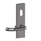 Carbine Serens External Cylinder and Lever Plate - 316 Rectangular Furniture (CSF18-C-7) - Thumbnail Image 1