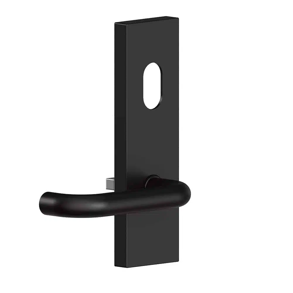 Carbine Serens External Cylinder and Lever Plate - 316 Rectangular Furniture (CSF18-C-7) - Image 2