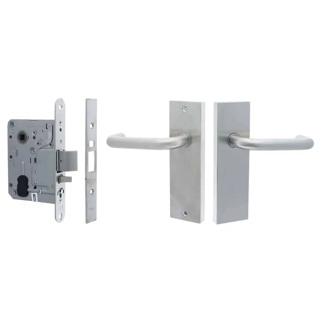 Carbine Longreach Passage Lever Plate Kit Stainless Steel (CSM72-18P-19P-SS) - Image 1