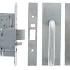 Carbine Longreach Passage Lever Plate Kit Stainless Steel (CSM72-18P-19P-SS) - Thumbnail Image 2