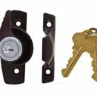Carbine CSW Sash Window Lock Brown - C4 Double-Hung Fastener (CSW-BR-C4) - Thumbnail Image 2