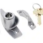 Carbine CSW Sash Window Lock Silver - C4 Double-Hung Fastener (CSW-SI-C4) - Thumbnail Image 2