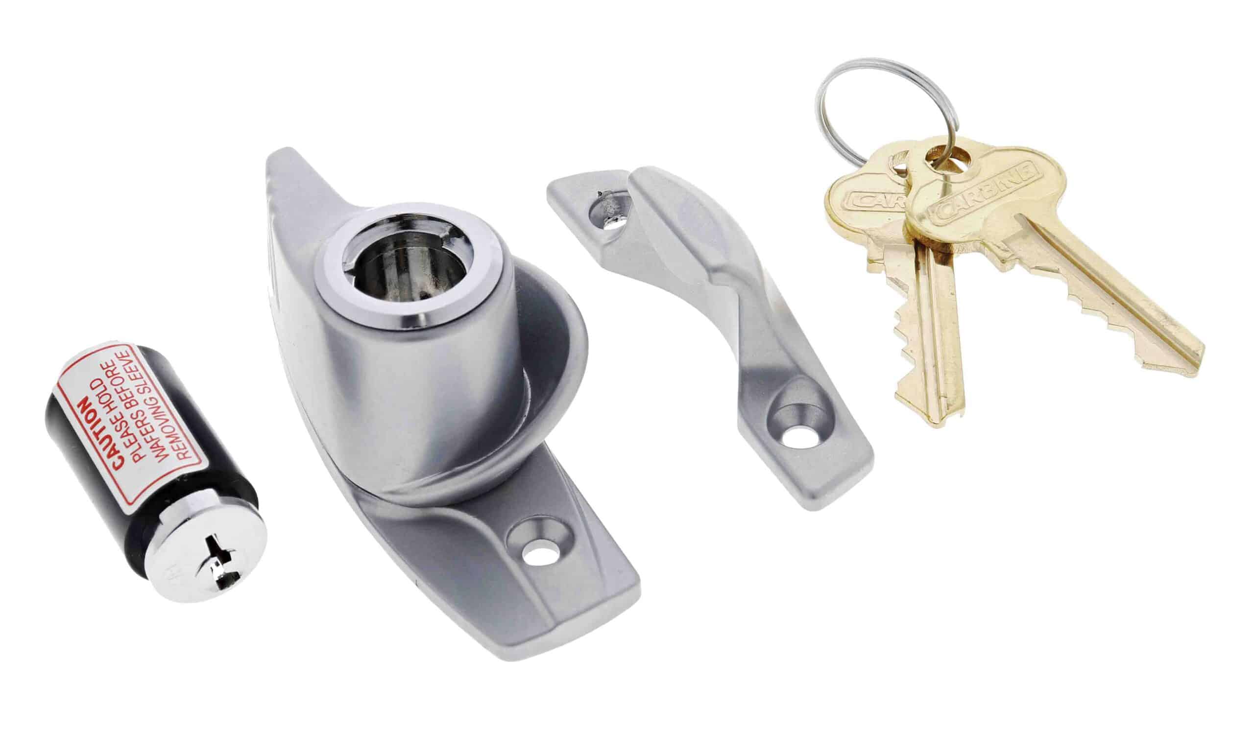Carbine CSW Sash Window Lock Silver - C4 Double-Hung Fastener (CSW-SI-C4) - Image 2