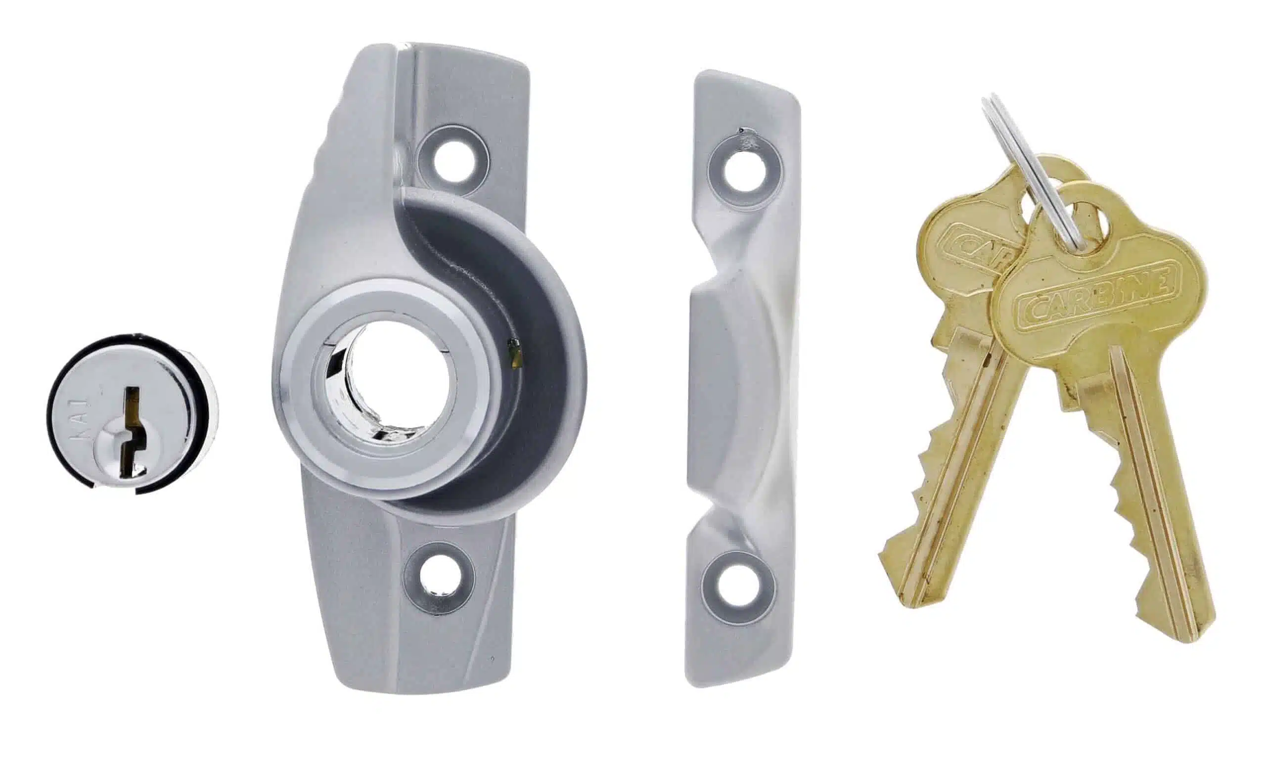 Carbine CSW Sash Window Lock Silver - C4 Double-Hung Fastener (CSW-SI-C4) - Image 3
