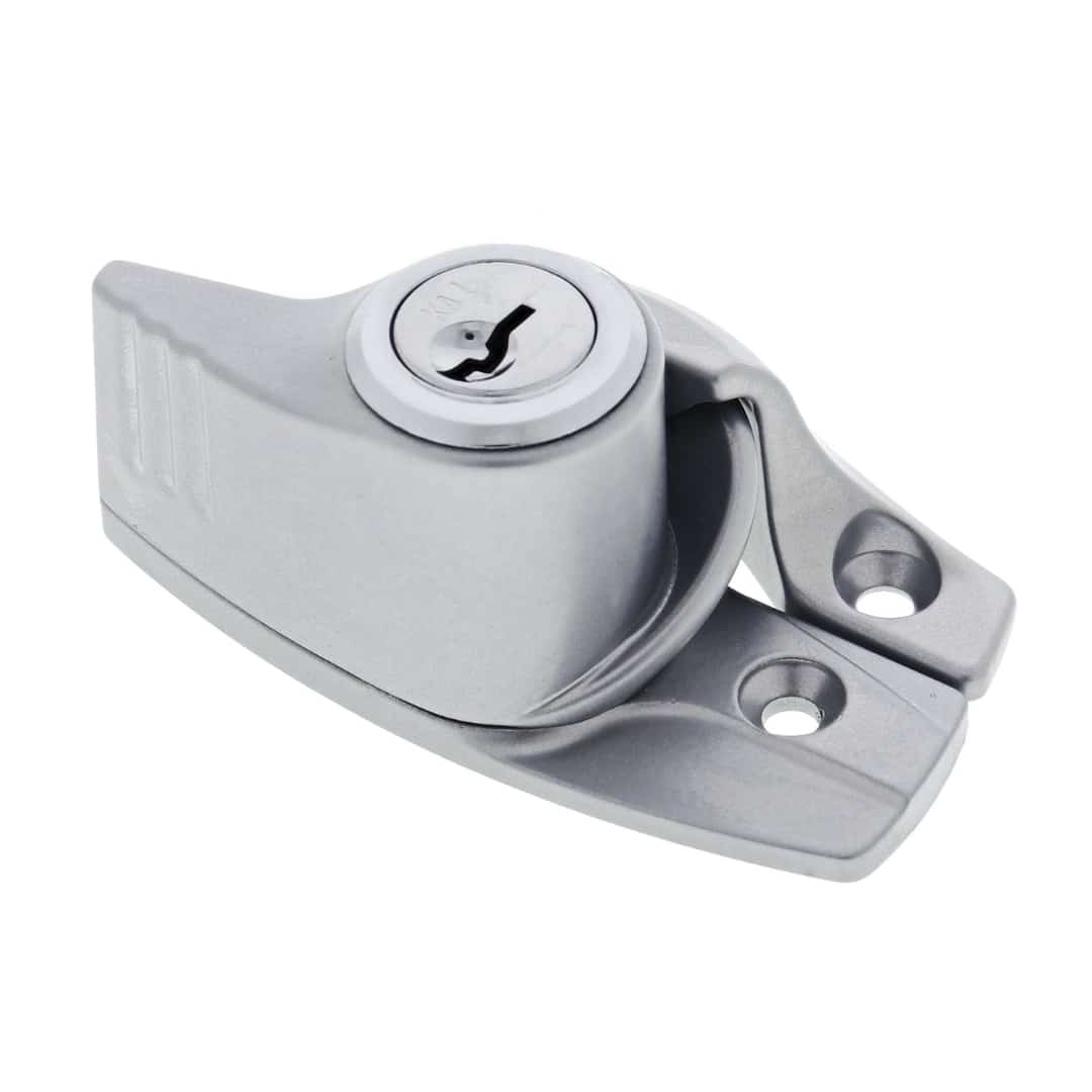 Carbine CSW Sash Window Lock Silver - C4 Double-Hung Fastener (CSW-SI-C4) - Image 1
