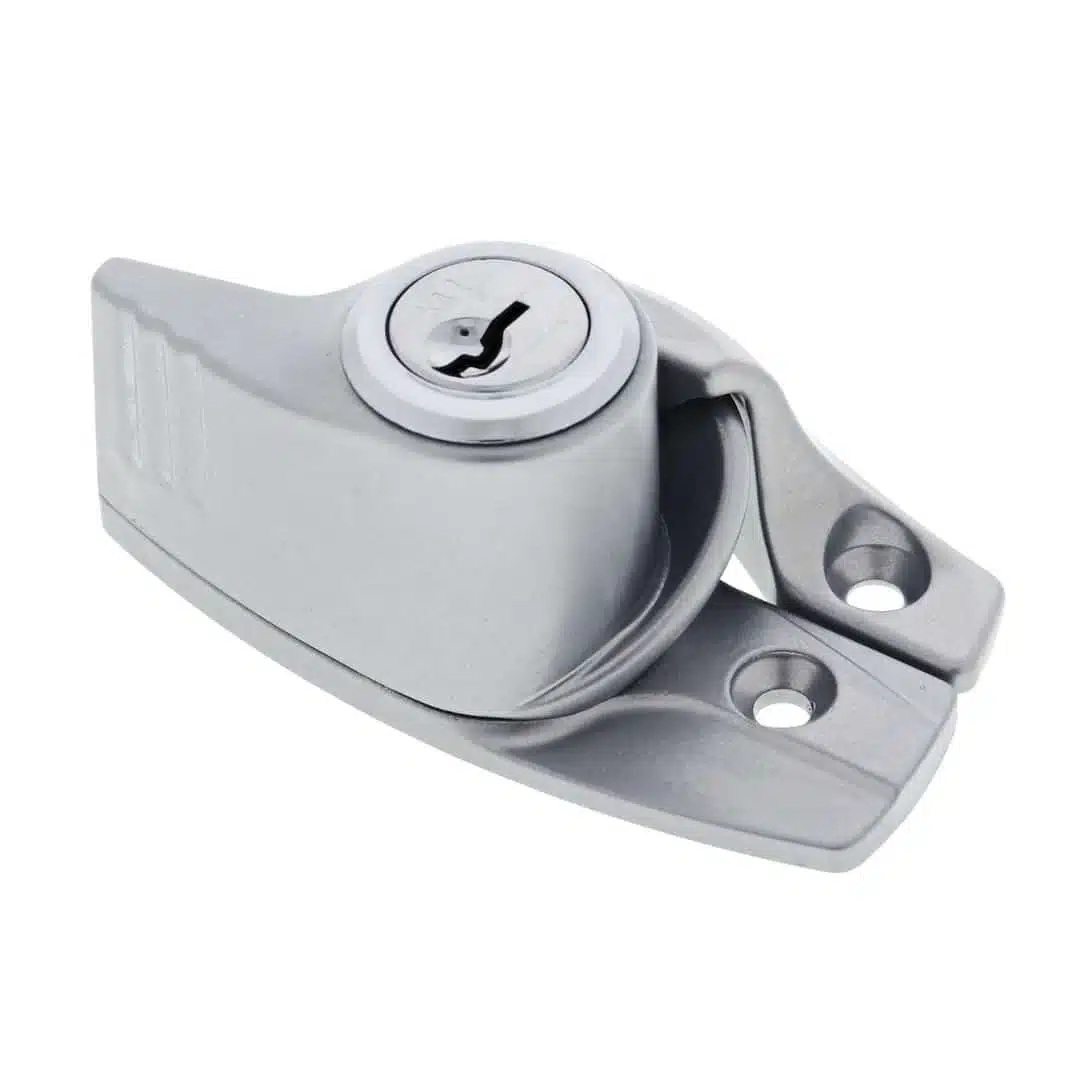 Carbine CSW Sash Window Lock Silver - C4 Double-Hung Fastener (CSW-SI-C4) - Image 1