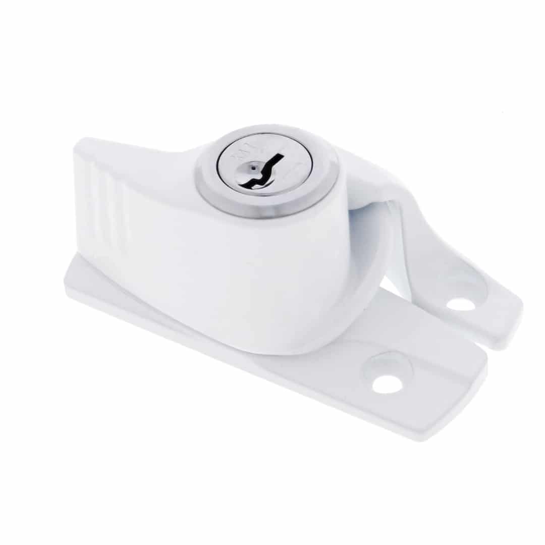 Carbine CSW Sash Window Lock White - C4 Double-Hung Fastener (CSW-WH-C4) - Image 1
