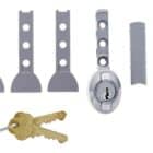 Carbine CVL Vent Lock Silver - C4 Sliding Aluminium Window Lock (CVL-SI-C4) - Thumbnail Image 2