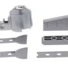 Carbine CVL Vent Lock Silver - C4 Sliding Aluminium Window Lock (CVL-SI-C4) - Thumbnail Image 3