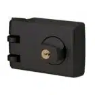 Lockwood 355 Double Cylinder Deadlock Matte Black - 60mm Anti-Jemmy Lock (355-NMBK) - Thumbnail Image 1