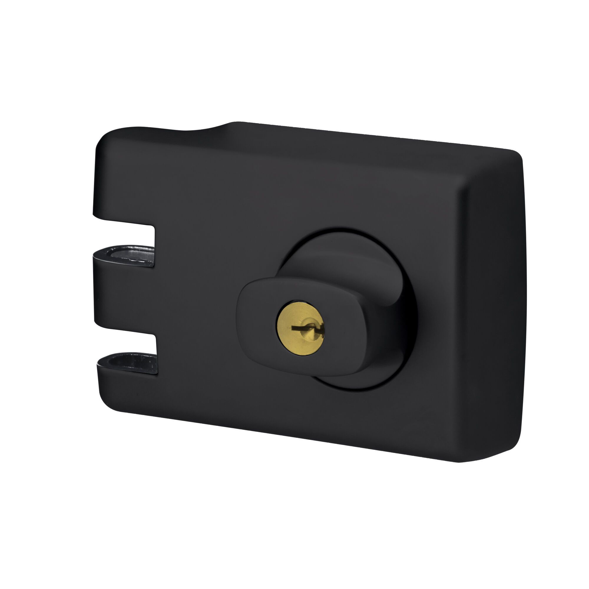 Lockwood 355 Double Cylinder Deadlock Matte Black - 60mm Anti-Jemmy Lock (355-NMBK) - Image 3