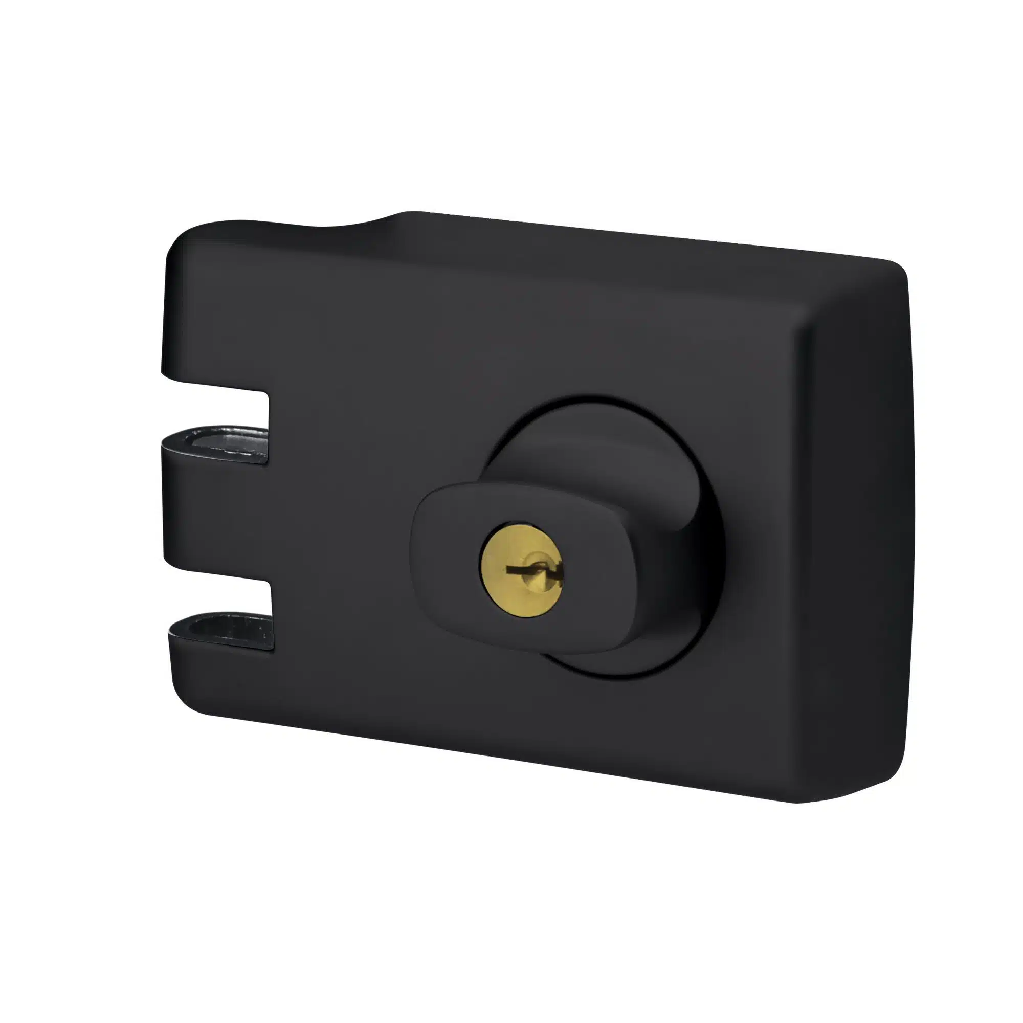 Lockwood 355 Double Cylinder Deadlock Matte Black - 60mm Anti-Jemmy Lock (355-NMBK) - Image 3