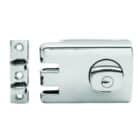 Lockwood 355 Double Cylinder Deadlock Chrome Plate - 60mm Anti-Jemmy Lock (355-NCPDP) - Thumbnail Image 1