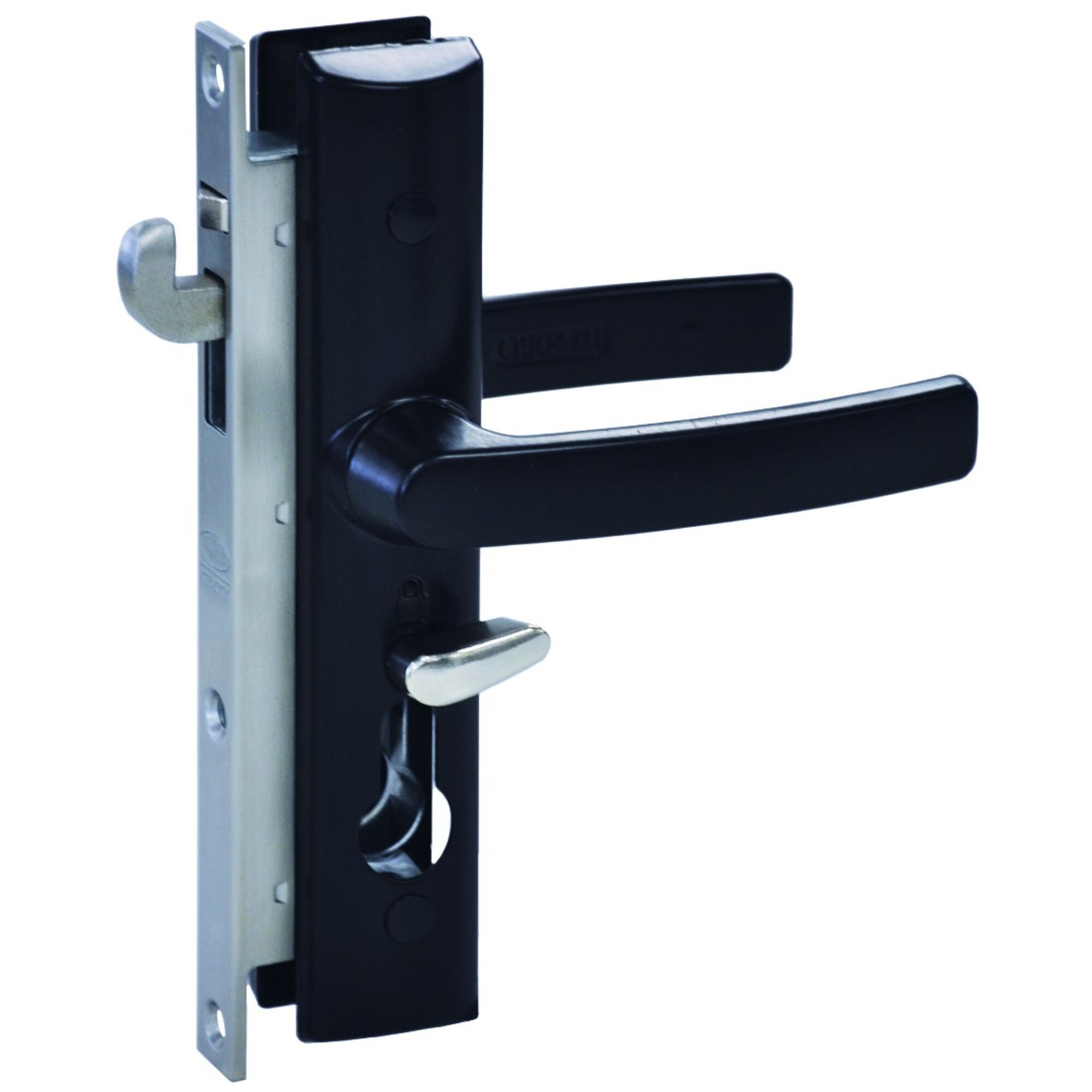 Lockwood 8654 Security Door Lock - Hinged Screen Door DualSelect Lockset (8654) - Image 1