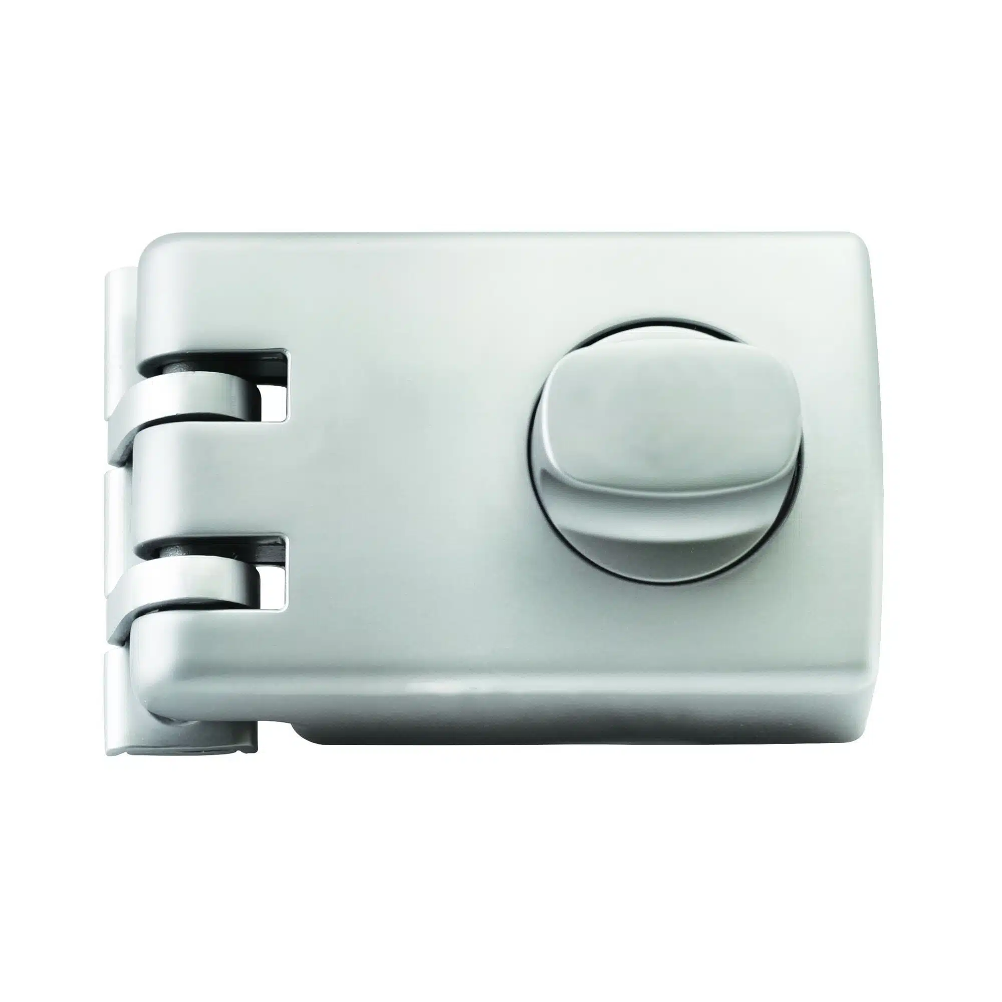 Lockwood 303 Single Cylinder Deadlock Satin Chrome Pearl - 60mm Rim Lock (303-NSP) - Image 1