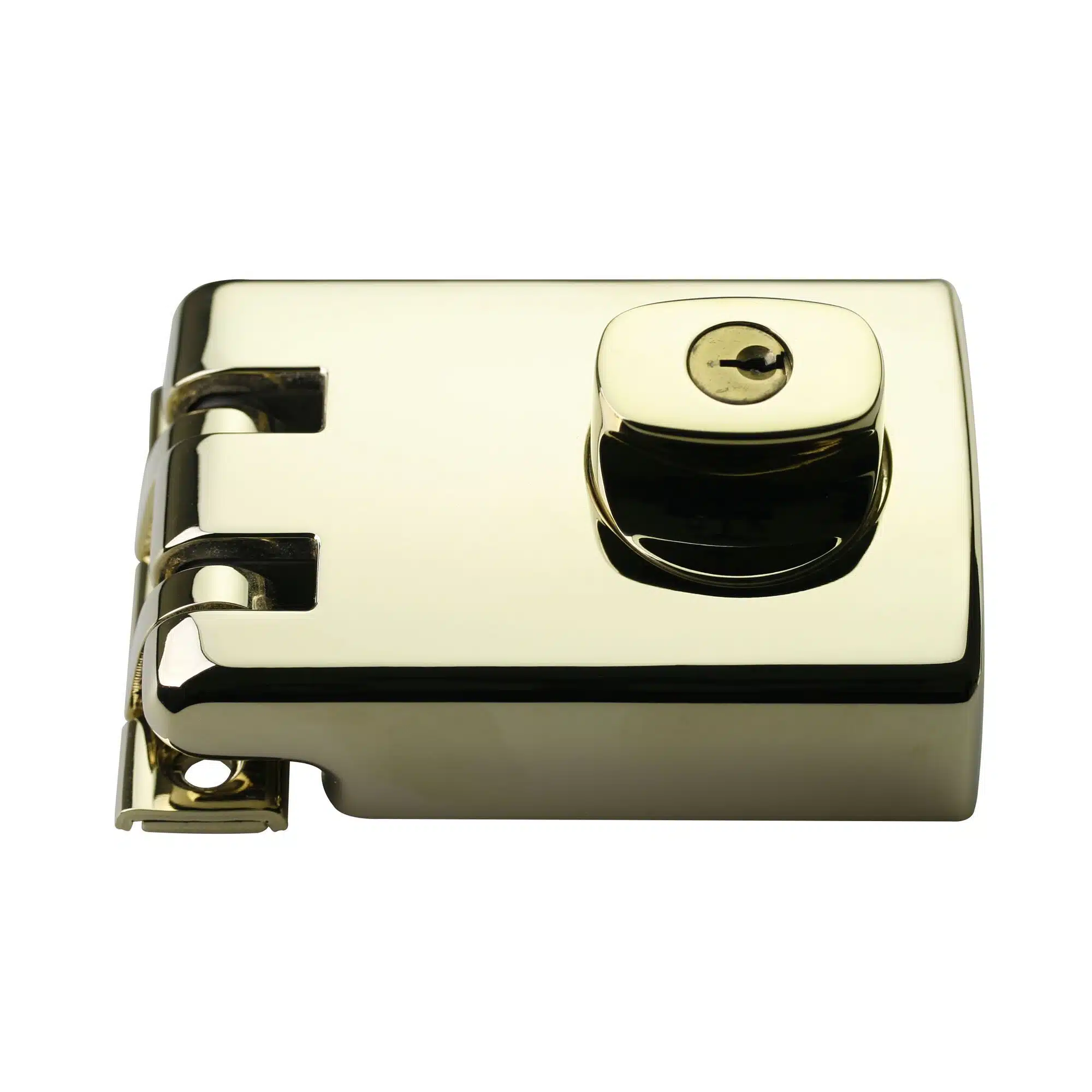Lockwood 355 Double Cylinder Deadlock Everbrass - 60mm Anti-Jemmy Lock (355-NEVBDP) - Image 1