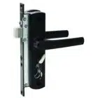 Whitco Tasman MK2 Hinged Security Door Lock Black - Less Cylinder (W892117) - Thumbnail Image 1