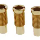 Carbine G10DS Dual Screw Sash Window Bolt - 3 Pack Brass With Key (G10DS) - Thumbnail Image 5