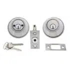 LB2011, carbine lb2 double sided deadbolt, carbine lb2 deadbolt, carbine double cylinder deadbolt, residential double sided deadbolt, 65mm rose deadbolt, dual cylinder deadbolt, carbine c4 deadbolt australia